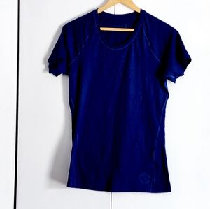 Smartwool Merino Wool Women's Navy Short Sleeve Tee